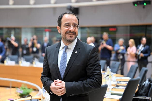 European Union Leaders’ Summit in Brussels BRUSSELS, BELGIUM - JUNE 19: President of the Republic of Cyprus Nikos Christodoulides attends the European Union (EU) Leaders’ Summit continues on its second day in Brussels, the capital of Belgium, on June 19, 2026. Dursun Aydemir Anadolu Brussels Belgium. Editorial use only. Please get in touch for any other usage.  Copyright: x2026xAnadoluxDursunxAydemirx
