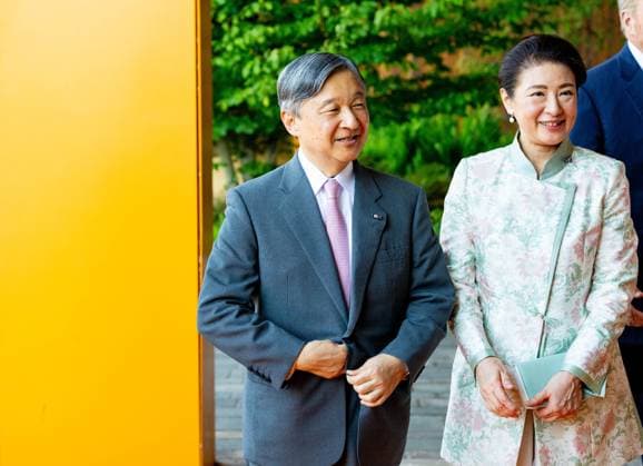 UTRECHT, The Netherlands, 2026-06-19 10:31:37 UTRECHT, 19-06-2026, Princess Maxima Center At the invitation of King Willem-Alexander and Queen Maxima, Emperor Naruhito of Japan is paying a state visit to the Netherlands. Emperor Naruhito is accompanied by Her Majesty Empress Masako. The state visit is a confirmation of the close and historic relationship between Japan and the Netherlands. The countries share 426 years of bilateral relations. PHOTO: NLBeeld POOL Mischa Schoemaker In the photo: Emperor Naruhito and Empress Masako. King Willem-Alexander and Queen Maxima visit the Princess Maxima Center for Pediatric Oncology in Utrecht. After a welcome by children, their parents, and hospital staff, the group visits the research wing. Cr  Copyright: xx x