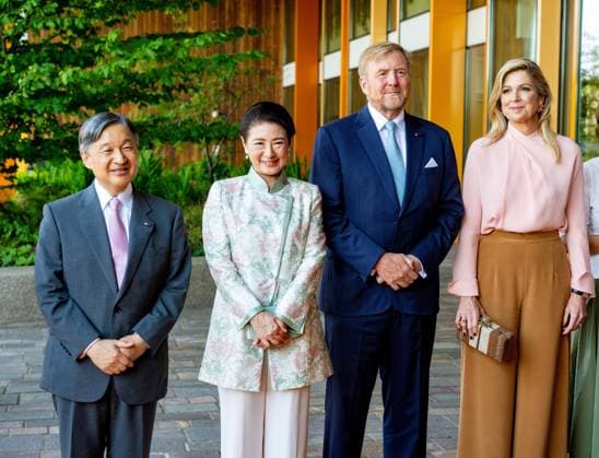 UTRECHT, The Netherlands, 2026-06-19 10:32:01 UTRECHT, 19-06-2026, Princess Maxima Center At the invitation of King Willem-Alexander and Queen Maxima, Emperor Naruhito of Japan is paying a state visit to the Netherlands. Emperor Naruhito is accompanied by Her Majesty Empress Masako. The state visit is a confirmation of the close and historic relationship between Japan and the Netherlands. The countries share 426 years of bilateral relations. PHOTO: NLBeeld POOL Mischa Schoemaker In the photo: Emperor Naruhito and Empress Masako. King Willem-Alexander and Queen Maxima visit the Princess Maxima Center for Pediatric Oncology in Utrecht. After a welcome by children, their parents, and hospital staff, the group visits the research wing. Cr  Copyright: xx x