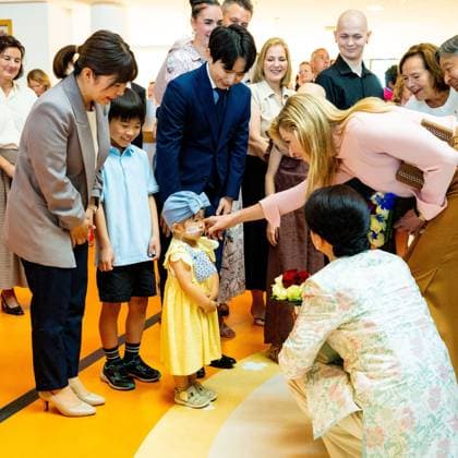 UTRECHT, The Netherlands, 2026-06-19 10:33:07 UTRECHT, 19-06-2026, Princess Maxima Center At the invitation of King Willem-Alexander and Queen Maxima, Emperor Naruhito of Japan is paying a state visit to the Netherlands. Emperor Naruhito is accompanied by Her Majesty Empress Masako. The state visit is a confirmation of the close and historic relationship between Japan and the Netherlands. The countries share 426 years of bilateral relations. PHOTO: NLBeeld POOL Mischa Schoemaker In the photo: Emperor Naruhito and Empress Masako. King Willem-Alexander and Queen Maxima visit the Princess Maxima Center for Pediatric Oncology in Utrecht. After a welcome by children, their parents, and hospital staff, the group visits the research wing. Cr  Copyright: xx x