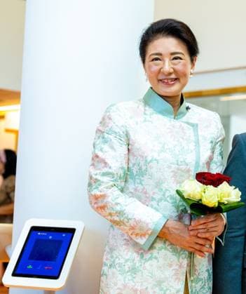 UTRECHT, The Netherlands, 2026-06-19 10:39:33 UTRECHT, 19-06-2026, Princess Maxima Center At the invitation of King Willem-Alexander and Queen Maxima, Emperor Naruhito of Japan is paying a state visit to the Netherlands. Emperor Naruhito is accompanied by Her Majesty Empress Masako. The state visit is a confirmation of the close and historic relationship between Japan and the Netherlands. The countries share 426 years of bilateral relations. PHOTO: NLBeeld POOL Mischa Schoemaker In the photo: Emperor Naruhito and Empress Masako. King Willem-Alexander and Queen Maxima visit the Princess Maxima Center for Pediatric Oncology in Utrecht. After a welcome by children, their parents, and hospital staff, the group visits the research wing. Cr  Copyright: xx x