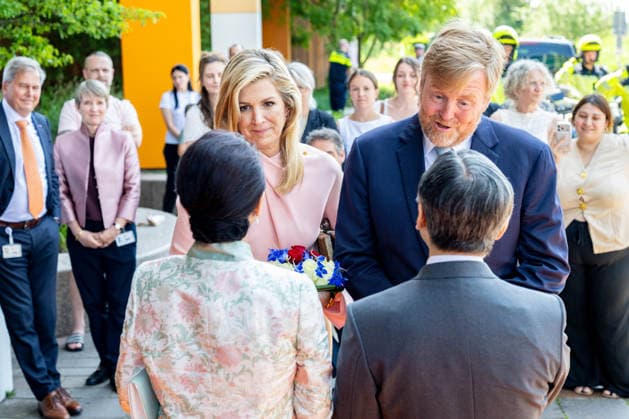 19-06-2026 Utrecht Queen Maxima and King Willem-Alexander with Emperor Naruhito of Japan and Empress Masako visited the Princess Maxima Center for Pediatric Oncology in Utrecht on the 3rd and last day of the 3 day statevisit to the Netherlands. Â  Copyright: xPPEx