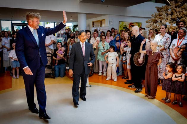 19-06-2026 Utrecht King Willem-Alexander with Emperor Naruhito of Japan visited the Princess Maxima Center for Pediatric Oncology in Utrecht on the 3rd and last day of the 3 day statevisit to the Netherlands. Â  Copyright: xPPEx