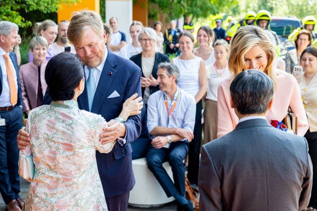 19-06-2026 Utrecht Queen Maxima and King Willem-Alexander with Emperor Naruhito of Japan and Empress Masako visited the Princess Maxima Center for Pediatric Oncology in Utrecht on the 3rd and last day of the 3 day statevisit to the Netherlands. Â  Copyright: xPPEx