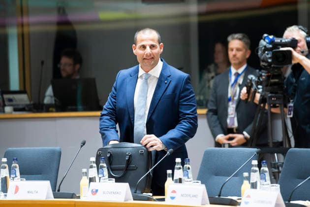 European Council - Day 2 Brussels, 19 06 2026 : European Council . Over a two-day summit, EU leaders will discuss key issues such as Europe s economic competitiveness, the EU s long-term budget, defence capabilities, Ukraine and the Middle East. Pix : Robert Abela . Credit : Aurore Martignoni CC . Brussels Belgium  Copyright: xContentxCurationx AurorexMartignonix xCCx