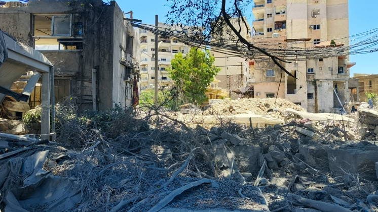 LEBANON, TYRE - JUNE 19, 2026: Damage from an Israeli airstrike Tyre Lebanon  - ZUMAt113 20260619_zaa_t113_090 Copyright: xAnkharxKochnevax