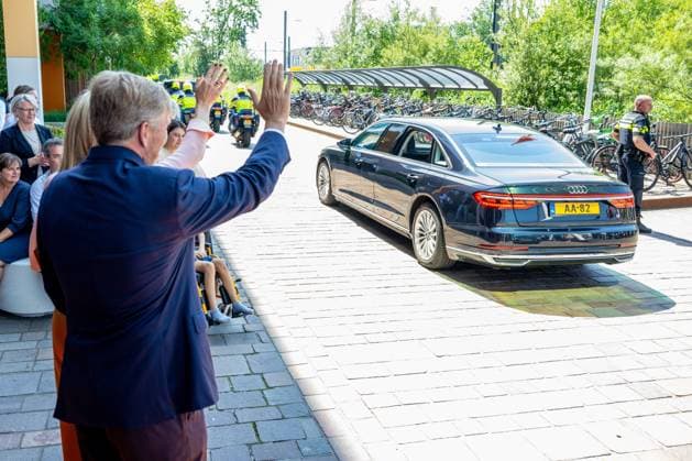 UTRECHT, The Netherlands, 2026-06-19 12:43:44 UTRECHT, 19-06-2026, Princess Maxima Center At the invitation of King Willem-Alexander and Queen Maxima, Emperor Naruhito of Japan is paying a state visit to the Netherlands. Emperor Naruhito is accompanied by Her Majesty Empress Masako. The state visit is a confirmation of the close and historic relationship between Japan and the Netherlands. The countries share 426 years of bilateral relations. PHOTO: NLBeeld POOL Mischa Schoemaker In the photo: Emperor Naruhito and Empress Masako. King Willem-Alexander and Queen Maxima visit the Princess Maxima Center for Pediatric Oncology in Utrecht. After a welcome by children, their parents, and hospital staff, the group visits the research wing. Cr  Copyright: xx x