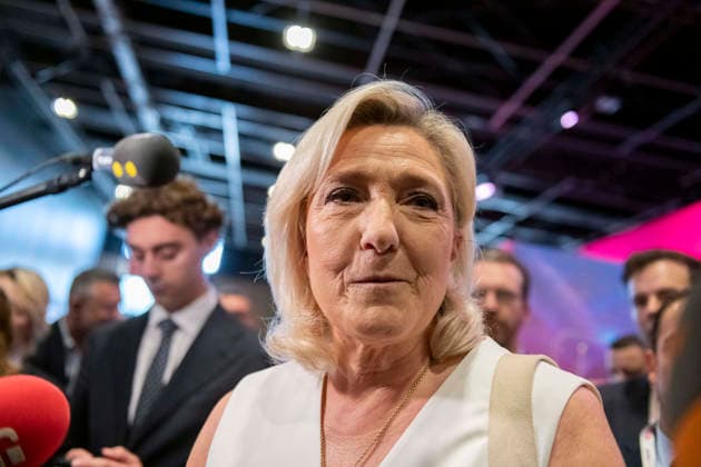 Marine Le Pen at VivaTech Marine Le Pen, a fait le dÃ placement Ã VivaTech, le salon de l innovation et des start-ups, qui se tient Ã Paris Expo Porte de Versailles, Ã Paris, le 19 juin 2026. The chair of the RN parliamentary group, Marine Le Pen, visited VivaTech, the innovation and start-up fair, which is being held at Paris Expo Porte de Versailles, in Paris, the 19 june 2026.  Copyright: xNicolasxBouquetx
