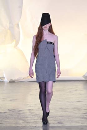 IPA85857182 - Milan, Milan Men™s Fashion Week Spring Summer 2027 - Men™s Fashion, Spring Summer 2027 - Martin Qad fashion show - pictured on the runway: Model  Copyright: xSimonaxChiocciax xSimonaxChiocciax 85857182