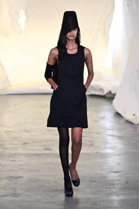 IPA85857199 - Milan, Milan Men™s Fashion Week Spring Summer 2027 - Men™s Fashion, Spring Summer 2027 - Martin Qad fashion show - pictured on the runway: Model  Copyright: xSimonaxChiocciax xSimonaxChiocciax 85857199