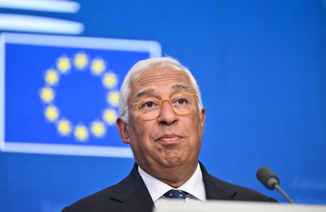 EU leaders meeting in Brussels BRUSSELS, BELGIUM - JUNE 19: European Commission President Ursula von der Leyen, European Council President Antonio Costa, andLeader of the Government of the Republic of Cyprus and President of the EU Council Nikos Hristodulidis, hold a joint press conference following the European Union (EU) Leaders’ Summit in Brussels, Belgium on June 19, 2026. Dursun Aydemir Anadolu Brussels Belgium. Editorial use only. Please get in touch for any other usage.  Copyright: x2026xAnadoluxDursunxAydemirx