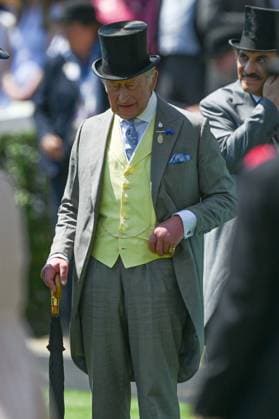 Royal Ascot 2026 LONDON, UNITED KINGDOM - JUNE 19: King Charles III and Queen Camilla attend the fourth day of the traditional Royal Ascot horse racing event, held annually since 1711, on June 19, 2026, in London, United Kingdom. Rasid Necati Aslim Anadolu London United Kingdom. Editorial use only. Please get in touch for any other usage.  Copyright: x2026xAnadoluxRasidxNecatixAslimx