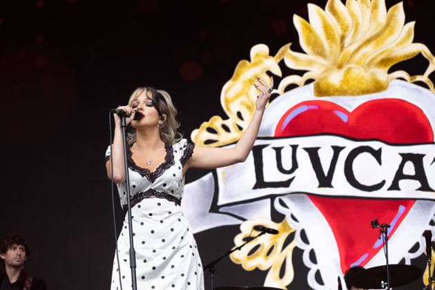 Luvcat performing live on the King Tut s Stage at TRNSMT Festival, Glasgow Green on Friday 19 June 2026. Luvcat performing live on the King Tut s Stage at TRNSMT Festival, Glasgow Green on Friday 19 June 2026. The Liverpool-based artist bringing theatrical indie pop, dark romantic storytelling and vintage-inspired alternative sounds to the TRNSMT 2026 lineup. Part of the TRNSMT 2026 weekend series in Glasgow., Credit:Adam Hampton-Matthews Avalon  Copyright: xAdamxHampton-Matthewsx xAvalonx 1111252347