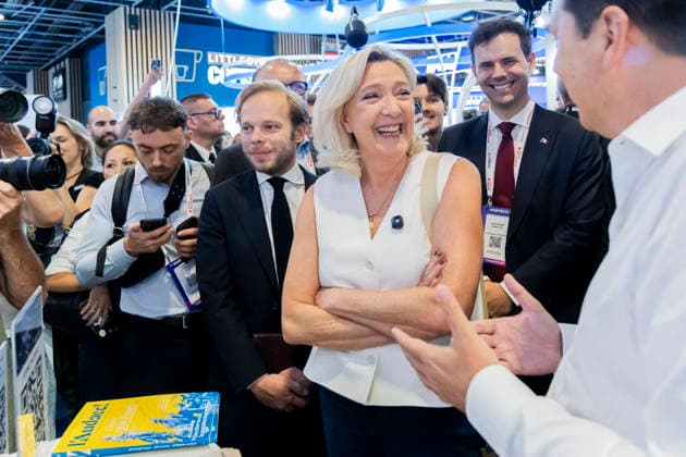 Paris, France June 19, 2026 - 10th edition of Viva Technology. VivaTech, Europe s largest startup and technology conference, will take place June 17-20 - Charles Alloncle, Marine Le Pen POLITIQUE, VIVATECH, ECONOMIE, TECHNOLOGIE, RN, RASSEMBLEMENT NATIONAL,  Copyright: xVincentxIsorex