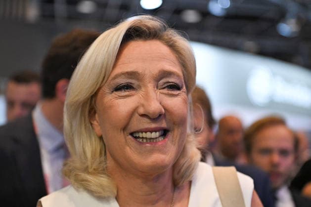 Marine Le Pen visits VivaTech in Paris FA MP President of the National Rassemblement group at the French National Assembly Marine Le Pen visits the VivaTech event in Paris on June 19, 2026. Photo by Firas Abdullah ABACAPRESS.COM Paris Ile-de-France France  Copyright: xAbdullahxFiras ABACAx