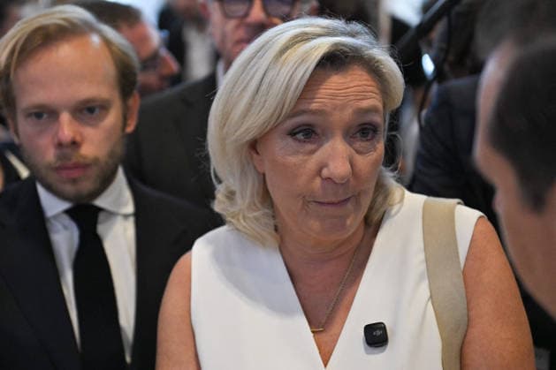 Marine Le Pen visits VivaTech in Paris FA MP President of the National Rassemblement group at the French National Assembly Marine Le Pen visits the VivaTech event in Paris on June 19, 2026. Photo by Firas Abdullah ABACAPRESS.COM Paris Ile-de-France France  Copyright: xAbdullahxFiras ABACAx