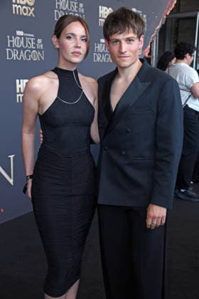 Ina Hout, Moritz Bäckerling bei der Premiere von HOUSE OF THE DRAGON Staffel 3 im Kino International in Berlin am 19.06.2026 *** Ina Hout and Moritz Bäckerling at the premiere of House of the Dragon Season 3 at the Kino International in Berlin on June 19, 2026 ,detected_source_language