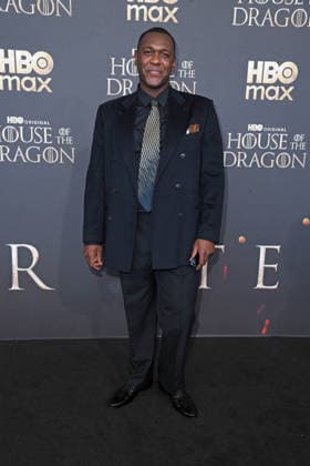 Abubakar Salim bei der Premiere von HOUSE OF THE DRAGON Staffel 3 im Kino International in Berlin am 19.06.2026 *** Abubakar Salim at the premiere of House of the Dragon Season 3 at the Kino International in Berlin on June 19, 2026 ,detected_source_language