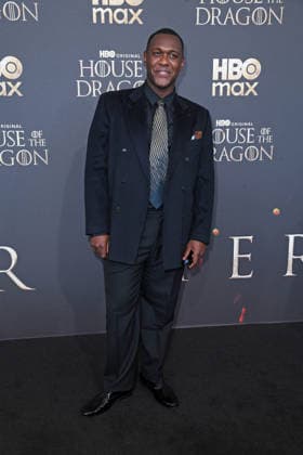 Abubakar Salim bei der Premiere von HOUSE OF THE DRAGON Staffel 3 im Kino International in Berlin am 19.06.2026 *** Abubakar Salim at the premiere of House of the Dragon Season 3 at the Kino International in Berlin on June 19, 2026 ,detected_source_language