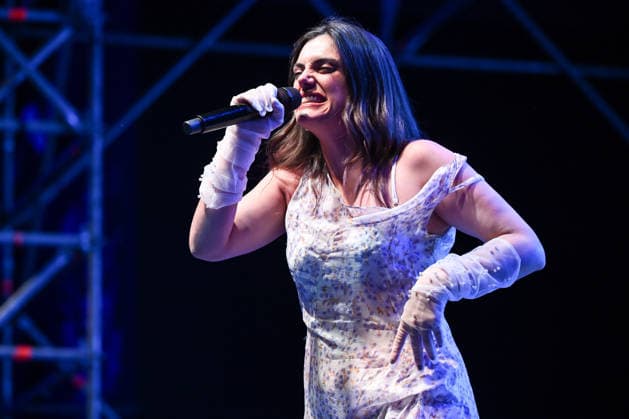 Music Concert - Amiche del Roma Pride Margherita Vicario during the concert Amiche del Roma Pride, at the Atlantico, on June 19, 2026 in Rome, Italy. Rome Atlantico Italy Copyright: xDomenicoxCippitellix xLiveMediax LPM_2528157