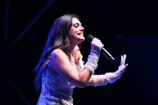 Music Concert - Amiche del Roma Pride Margherita Vicario during the concert Amiche del Roma Pride, at the Atlantico, on June 19, 2026 in Rome, Italy. Rome Atlantico Italy Copyright: xDomenicoxCippitellix xLiveMediax LPM_2528161