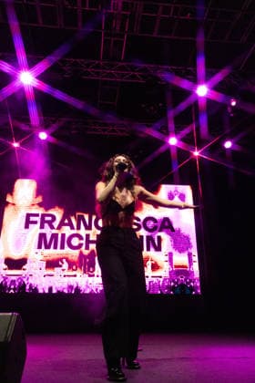 Rappresentation - Amiche del Roma Pride Francesca Michielin performing on stage during Amiche del Roma Pride, Rappresentation in Rome, Italy, June 19 2026 Rome Atlantico Italy Copyright: xFrancescaxRenexBrudettix xLiveMediax LPM_2528247