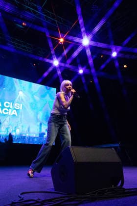 Rappresentation - Amiche del Roma Pride Malika Ayane performing on stage during Amiche del Roma Pride, Rappresentation in Rome, Italy, June 19 2026 Rome Atlantico Italy Copyright: xFrancescaxRenexBrudettix xLiveMediax LPM_2528254