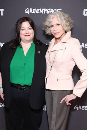 Santa Monica CA June 19: Jane Fonda & Katie Camosy at the Los Angeles premiere of Gaslit on June 19, 2026. Credit: USA - ZUMAa123 20260619_zaa_a123_133 Copyright: xAdMediax