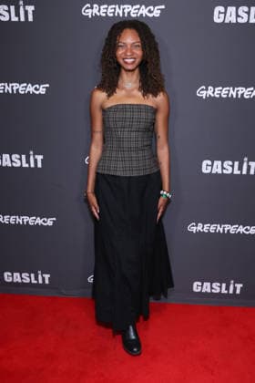 Santa Monica CA June 19: Leah Thomas. at the Los Angeles Premiere Of Gaslit held at The Laemmle Monica Film Center in Santa Monica, CA. on June 19, 2026 Credit: AdMedia Santa Monica USA - ZUMAa123 20260619_zaa_a123_149 Copyright: xADx