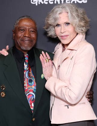 Santa Monica CA June 19: Manning Rollerson jr.III, Jane Fonda. at the Los Angeles Premiere Of Gaslit held at The Laemmle Monica Film Center in Santa Monica, CA. on June 19, 2026 Credit: AdMedia Santa Monica USA - ZUMAa123 20260619_zaa_a123_157 Copyright: xADx