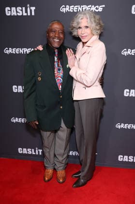 Santa Monica CA June 19: Manning Rollerson jr.III, Jane Fonda. at the Los Angeles Premiere Of Gaslit held at The Laemmle Monica Film Center in Santa Monica, CA. on June 19, 2026 Credit: AdMedia Santa Monica USA - ZUMAa123 20260619_zaa_a123_173 Copyright: xADx
