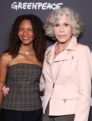 Santa Monica CA June 19: Leah Thomas, Jane Fonda. at the Los Angeles Premiere Of Gaslit held at The Laemmle Monica Film Center in Santa Monica, CA. on June 19, 2026 Credit: AdMedia Santa Monica USA - ZUMAa123 20260619_zaa_a123_181 Copyright: xADx