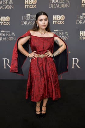 Salome Sylvana bei der Premiere der 3. Staffel der Sky Now Serie House of the Dragon im Kino International. Berlin, 19.06.2026 *** Salome Sylvana at the premiere of Season 3 of the Sky Now series House of the Dragon at Kino International in Berlin, June 19, 2026,detected_source_language Foto:xM.xBehrensx xFuturexImagex dragon_berlin_6639