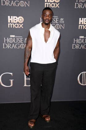 Melo Nsuka bei der Premiere der 3. Staffel der Sky Now Serie House of the Dragon im Kino International. Berlin, 19.06.2026 *** Melo Nsuka at the premiere of Season 3 of the Sky Now series House of the Dragon at Kino International in Berlin, June 19, 2026,detected_source_language Foto:xN.xKubelkax xFuturexImagex dragon_berlin_6699