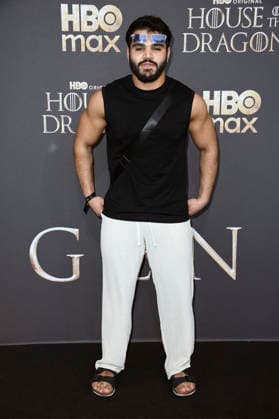 Mohammad Eliraqui bei der Premiere der 3. Staffel der Sky Now Serie House of the Dragon im Kino International. Berlin, 19.06.2026 *** Mohammad Eliraqui at the premiere of Season 3 of the Sky Now series House of the Dragon at Kino International in Berlin, June 19, 2026,detected_source_language Foto:xN.xKubelkax xFuturexImagex dragon_berlin_6725