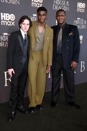 Harry Collett, Clinton Liberty und Abubakar Salim bei der Premiere der 3. Staffel der Sky Now Serie House of the Dragon im Kino International. Berlin, 19.06.2026 *** Harry Collett, Clinton Liberty, and Abubakar Salim at the premiere of Season 3 of the Sky Now series House of the Dragon at Kino International in Berlin, June 19, 2026,detected_source_language Foto:xN.xKubelkax xFuturexImagex dragon_berlin_6740