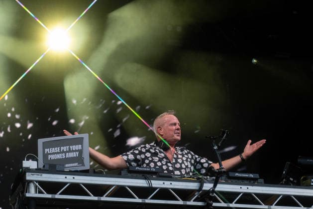 Fatboy Slim in concert Fatboy Slim in concert - Fatboy Slim (Norman Cook), Credit:Stephen Keable Avalon UK, Norfolk, Thetford, Thetford Forest  Copyright: xStephenxKeablex xAvalonx 1111301909