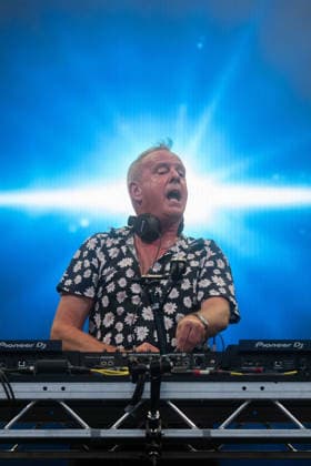 Fatboy Slim in concert Fatboy Slim in concert - Fatboy Slim (Norman Cook), Credit:Stephen Keable Avalon UK, Norfolk, Thetford, Thetford Forest  Copyright: xStephenxKeablex xAvalonx 1111301983