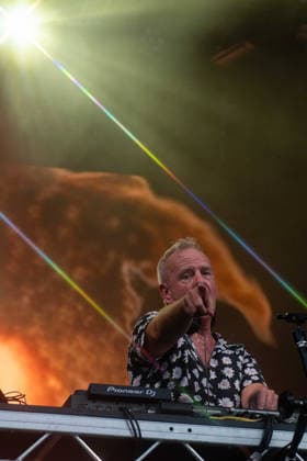 Fatboy Slim in concert Fatboy Slim in concert - Fatboy Slim (Norman Cook), Credit:Stephen Keable Avalon UK, Norfolk, Thetford, Thetford Forest  Copyright: xStephenxKeablex xAvalonx 1111302040
