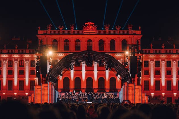 (260620) -- VIENNA, June 20, 2026 -- This photo taken on June 19, 2026 shows a view of the Summer Night Concert 2026 presented by the Vienna Philharmonic Orchestra in Vienna, Austria. (Niklas Schnaubelt The Vienna Philharmonic Orchestra Handout via Xinhua) AUSTRIA-VIENNA-SUMMER NIGHT CONCERT HexCanling 