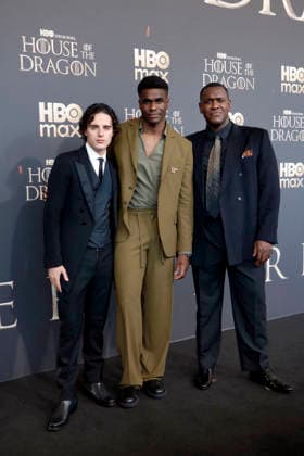 House of The Dragon , Fan Event im Kino International, Berlin, 19.06.2026 Harry Collett. Clinton Liberty und Abubakar Salim bei einem Fan Event zu House of the Dragon im Kino International in Berlin am 19.6.2026 Berlin Kino International *** House of the Dragon, Fan Event at Kino International, Berlin, June 19, 2026 Harry Collett, Clinton Liberty, and Abubakar Salim at a House of the Dragon fan event at Kino International in Berlin on June 19, 2026 Berlin Kino International,detected_source_language Copyright: xAnitaxBuggex