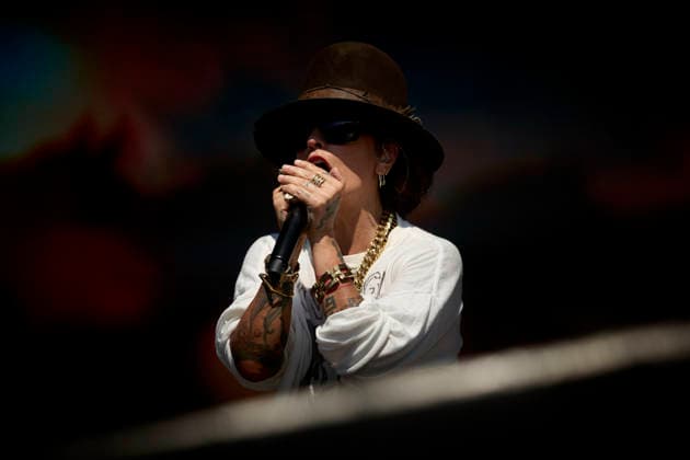 Heartland Festival on Funen 4 Non Blondes perform at Greenfield at Heartland Festival at Egeskov Castle on Funen on Friday, June 19, 2026. (Photo: Robert Wengler Ritzau Scanpix) , Kvaerndrup Denmark *** Heartland Festival on Funen  Copyright: fotojournalistxRobertxWenglerxx+x45x20430656x-xrobert@wengler.dkx-xwww.wengler.dk RobertxWenglerx spdk20260619-180514-L