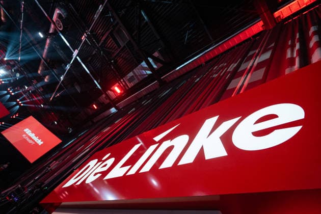 LEERTEXT CAPTION;Bundesparteitag Die Linke in Potsdam - Potsdamer Parteitag 2026, Potsdam Brandenburg Deutschland Metropolis-Halle *** BLANK CAPTION