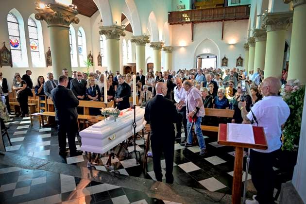 Funeral of Frank Michael ROTHEUX, BELGIUM - JUNE 20 : pictured during the funeral of Frank Michael who died at the age of 79 on June 20, 2026 in Rotheux, Belgium, 20 06 2026 Rotheux Belgium  Copyright: xSesx