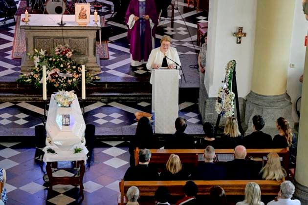 Funeral of Frank Michael ROTHEUX, BELGIUM - JUNE 20 : pictured during the funeral of Frank Michael who died at the age of 79 on June 20, 2026 in Rotheux, Belgium, 20 06 2026 Rotheux Belgium  Copyright: xSesx