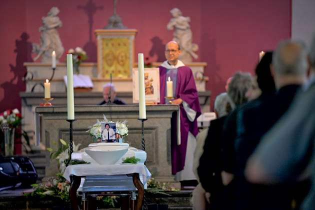 Funeral of Frank Michael ROTHEUX, BELGIUM - JUNE 20 : pictured during the funeral of Frank Michael who died at the age of 79 on June 20, 2026 in Rotheux, Belgium, 20 06 2026 Rotheux Belgium  Copyright: xSesx