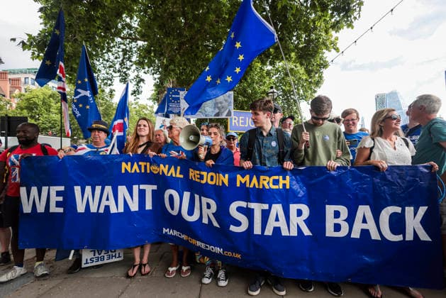 . 20 06 2026. London, United Kingdom. National Rejoin March. National Rejoin the EU march and rally at Parliament Square.  xMartynxWheatleyx xi-Imagesx IIM-26842-0019