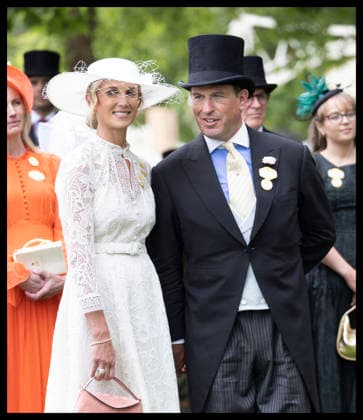 . 20 06 2026. Ascot , United Kingdom. Peter Phillips and Harriet Sperling on the final day of Royal Ascot, United Kingdom.  xStephenxLockx xi-Imagesx IIM-26841-0087