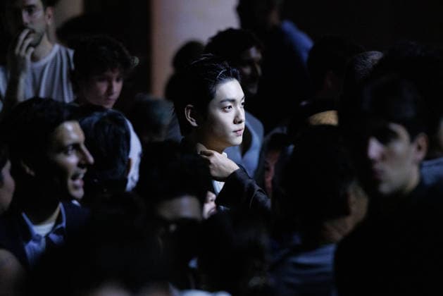 News - Dolce&Gabbana Spring 2027 Men s Collections Show - Celebrities MILAN, ITALY - JUNE 20, 2026: Soobin of Tomorrow X Together attends the Dolce&amp;Gabbana Men s Spring Summer 2027 collection runway show during the Milan Fashion Week Menswear in Milan, Italy. Photo: Cinzia Camela. Milan Metropol Italy Copyright: xCinziaxCamelax xLiveMediax LPN_2529203