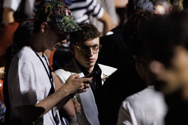 News - Dolce&Gabbana Spring 2027 Men s Collections Show - Celebrities MILAN, ITALY - JUNE 20, 2026: Tredici Pietro attends the Dolce&amp;Gabbana Men s Spring Summer 2027 collection runway show during the Milan Fashion Week Menswear in Milan, Italy. Photo: Cinzia Camela. Milan Metropol Italy Copyright: xCinziaxCamelax xLiveMediax LPN_2529212